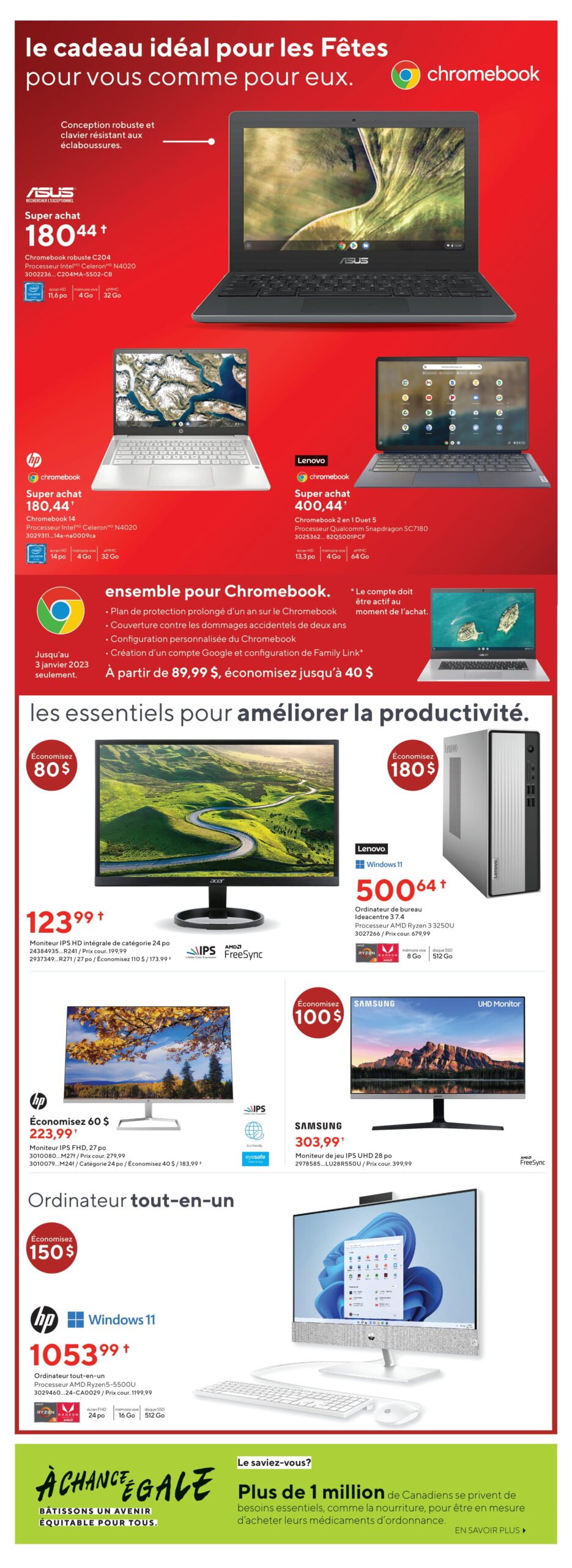 Circulaire du Vendredi Fou chez Bureau en Gros