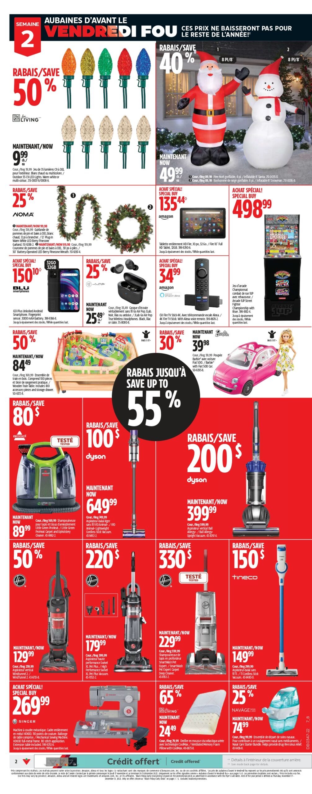 Circulaire de l'Avant Vendredi Fou chez Canadian Tire