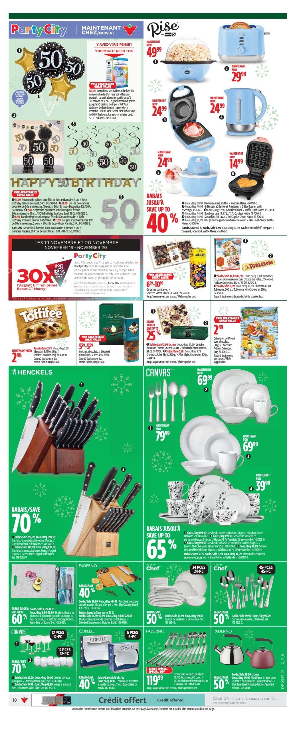 Circulaire de l'Avant Vendredi Fou chez Canadian Tire