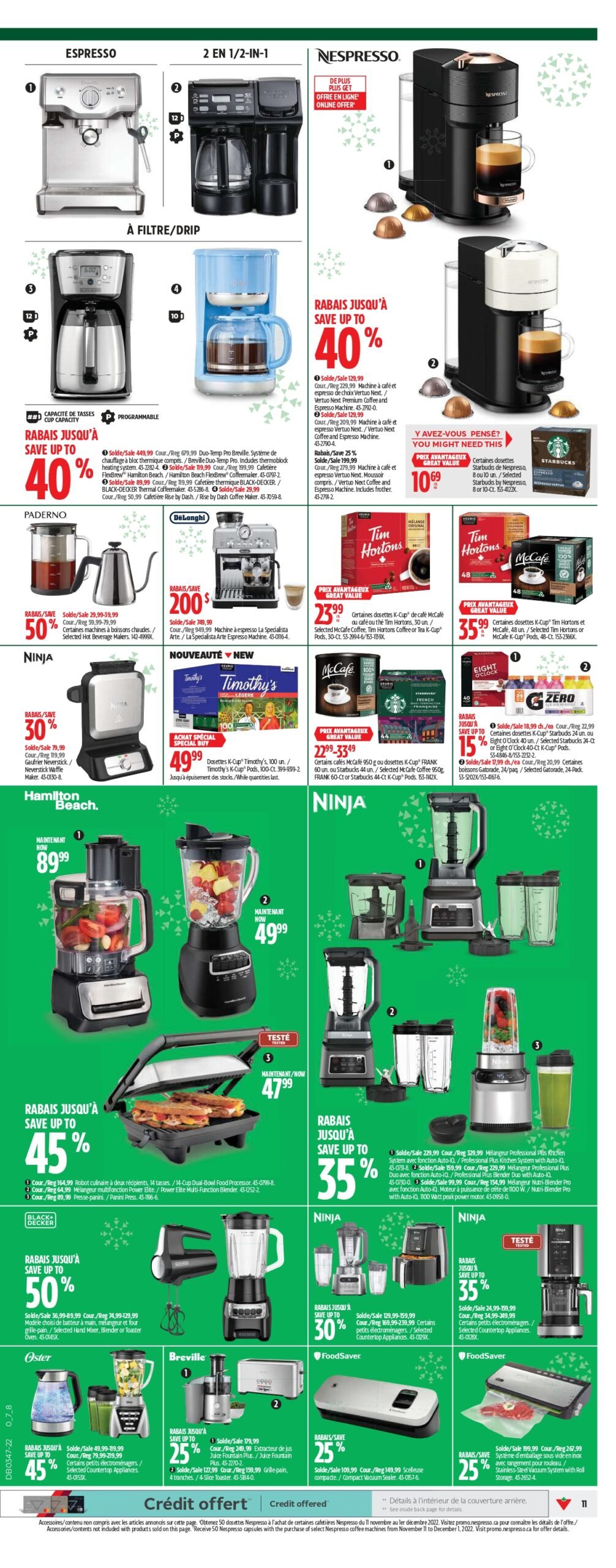 Circulaire de l'Avant Vendredi Fou chez Canadian Tire