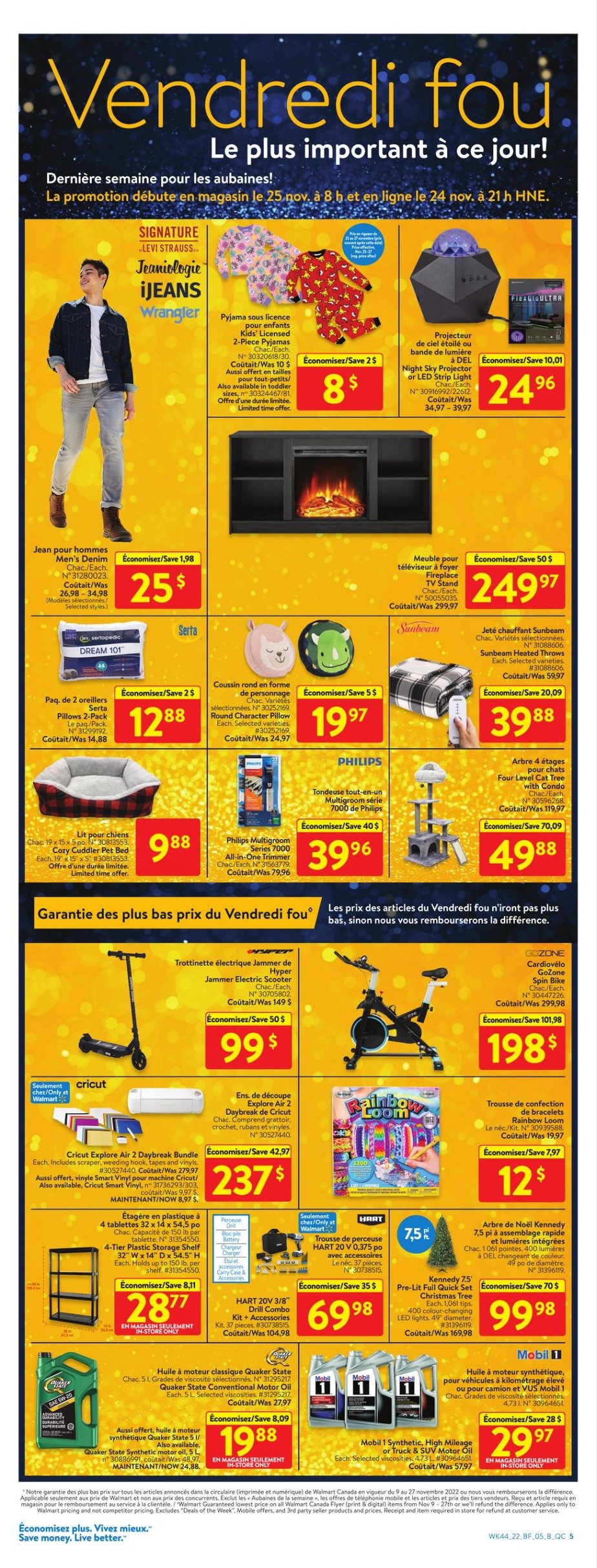 Circulaire Walmart du Vendredi Fou