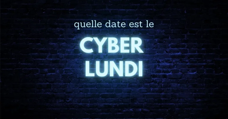 Quelle date est le Cyber Lundi cette année?