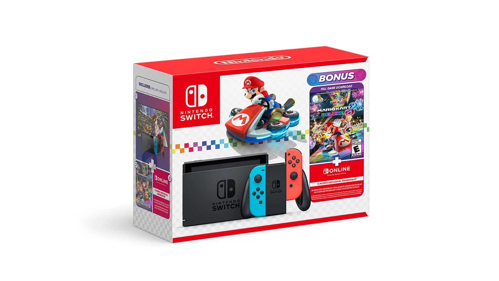 Bundles du Vendredi Fou sur les Nintendo Switch + jeu Mario Kart 8