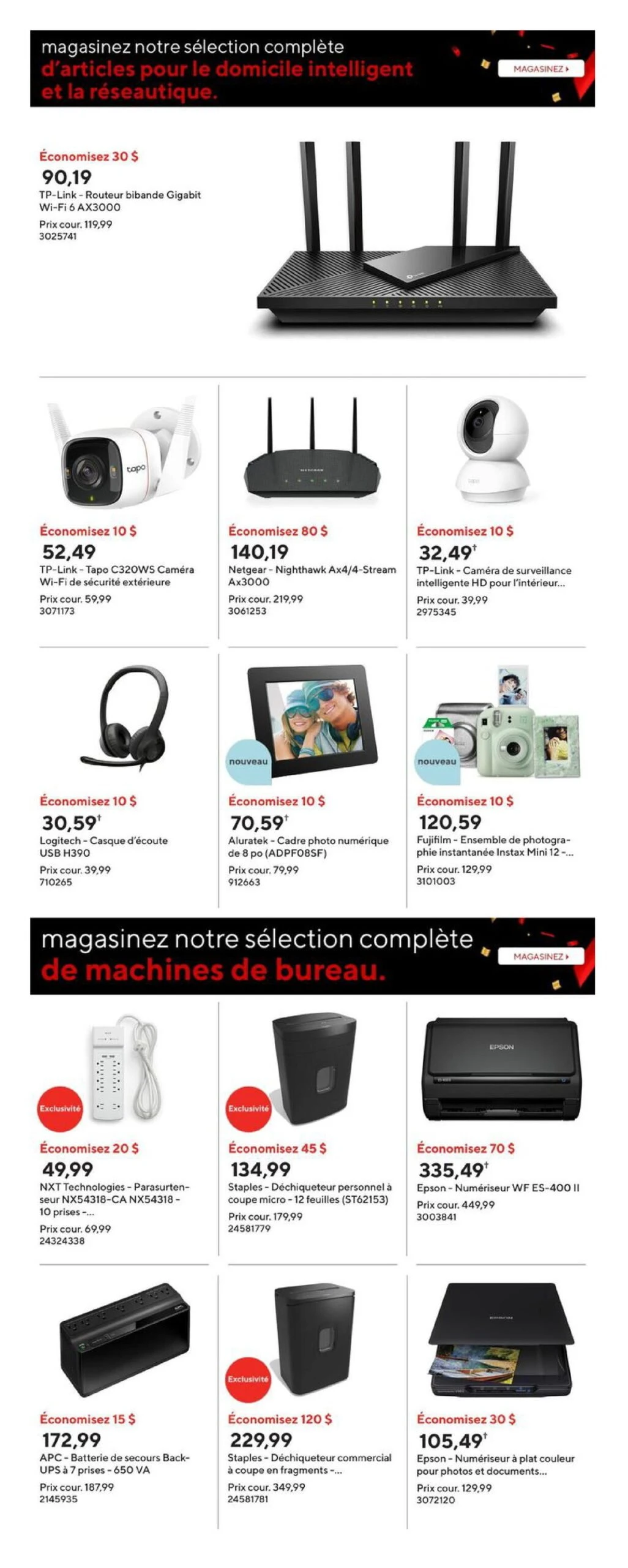 Circulaire Vendredi Fou 2024 Black Friday chez Bureau en Gros - Page 14