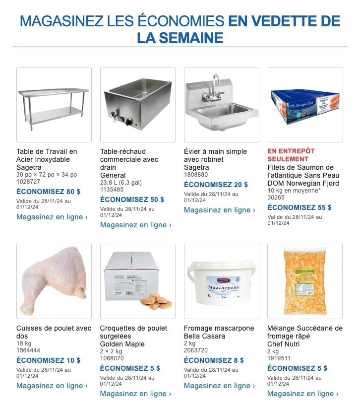 Circulaire du Vendredi Fou au Costco pour l'entreprise - Page 2