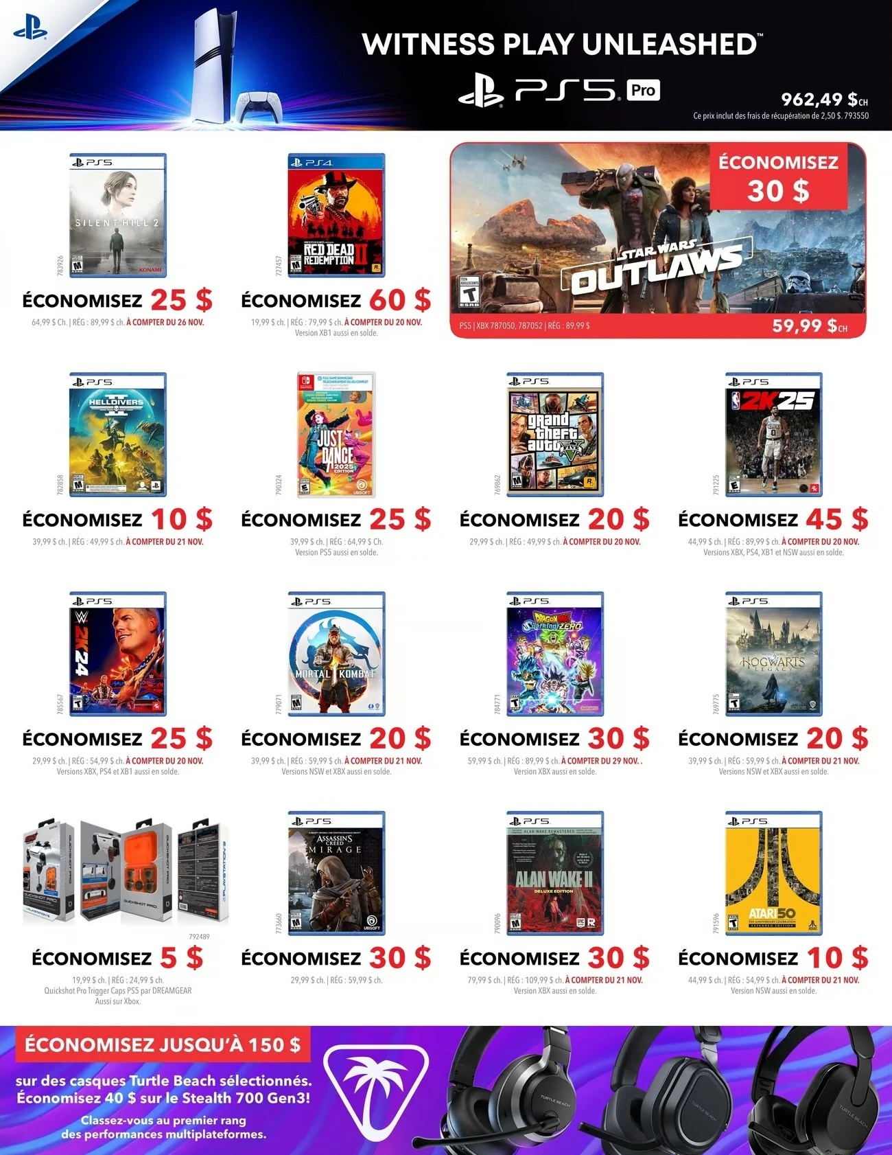 Circulaire du Vendredi Fou chez Gamestop - Page 3