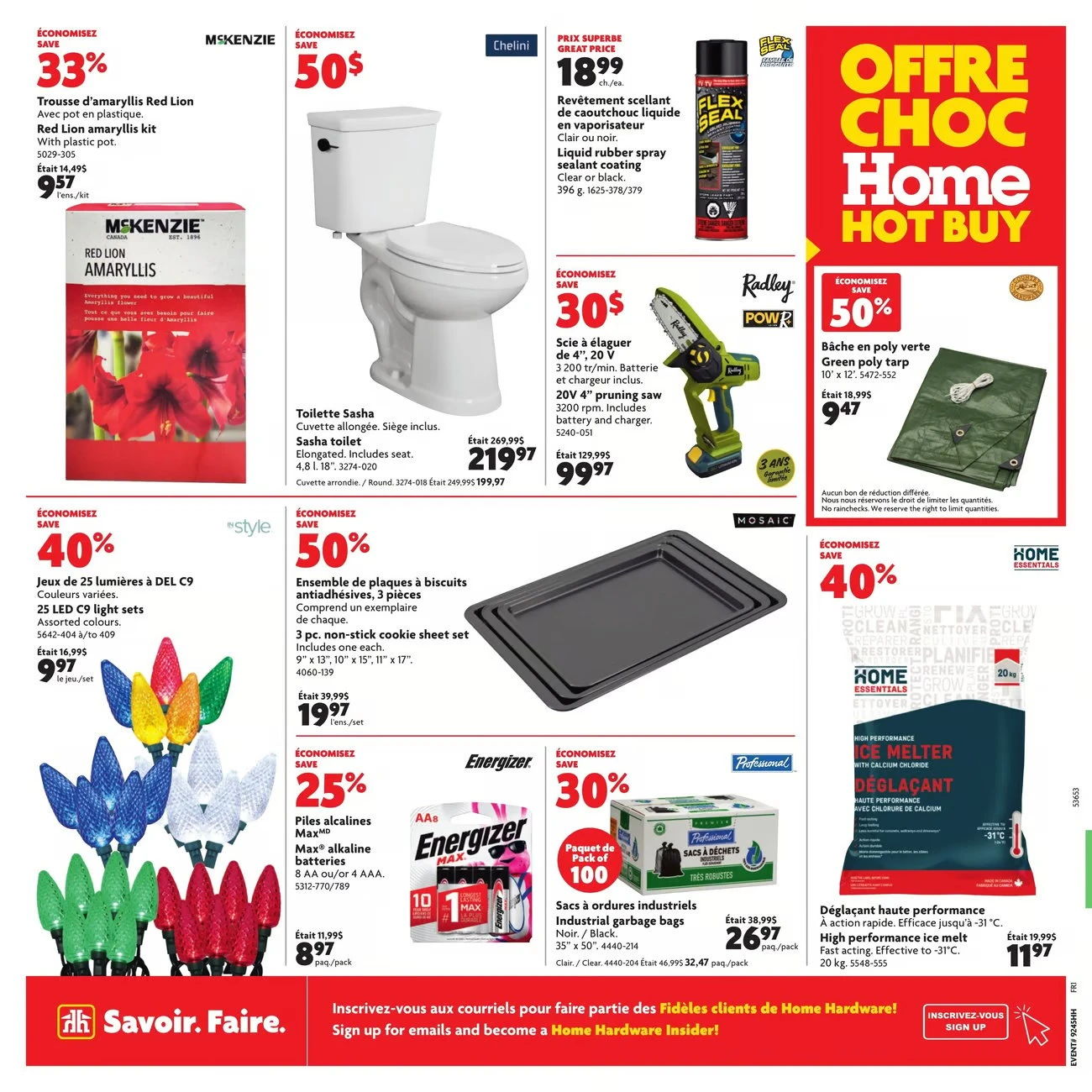 Circulaire du Vendredi Fou 2024 chez Home Hardware - Page 2