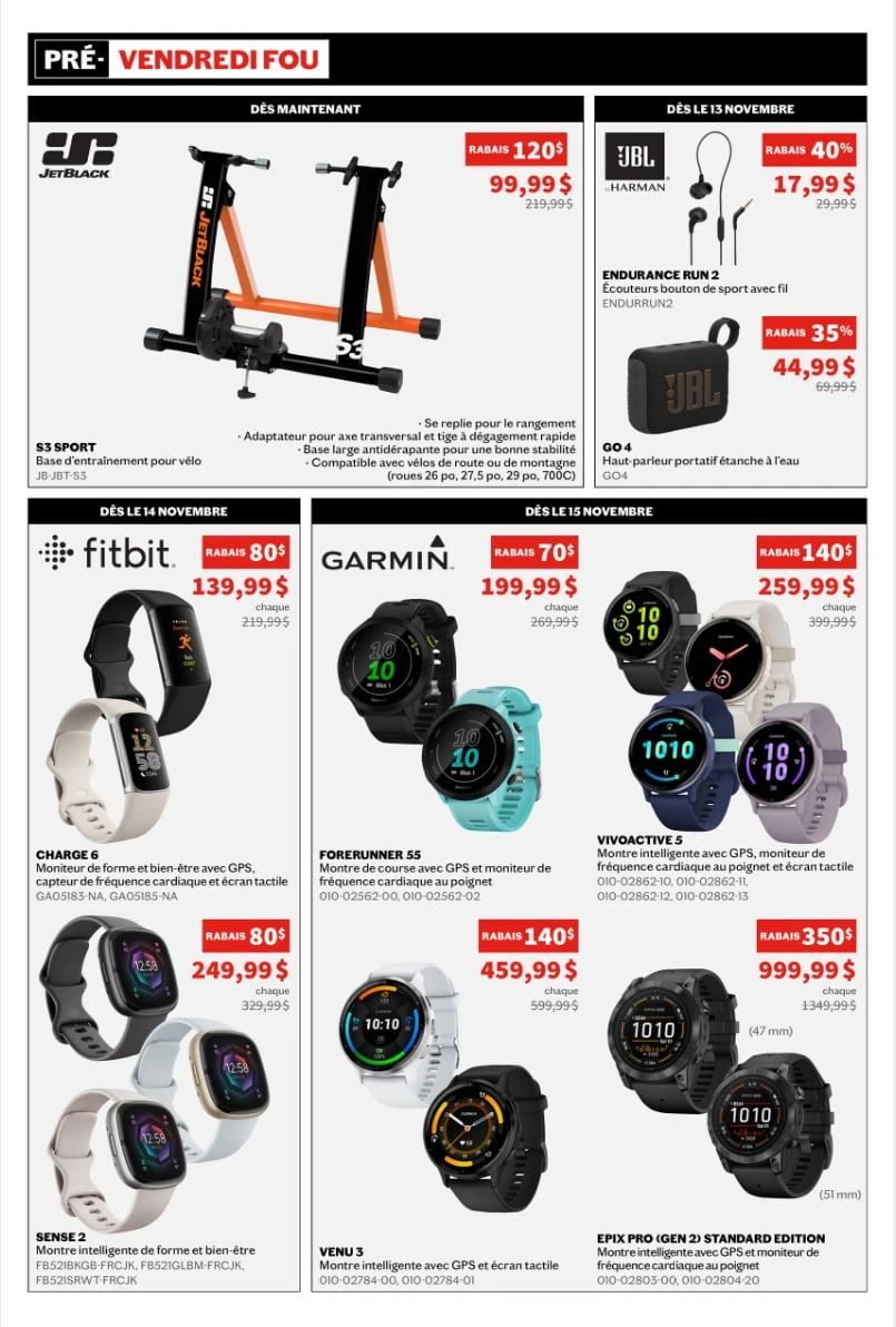 Circulaire Sports Expert du Vendredi Fou 2024 Black Friday - Page 10