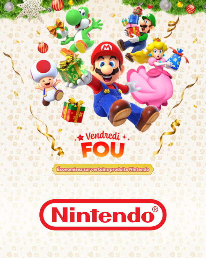 Aubaines du Vendredi Fou chez Nintendo